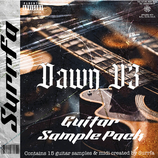Dawn V3 - Guitar Sample + Midi Pack - melodic, emotional and ambient guitar samples