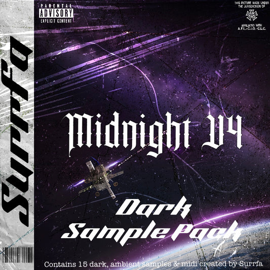 Midnight V4 - Dark Sample + Midi Pack - dark trap/drill Samples