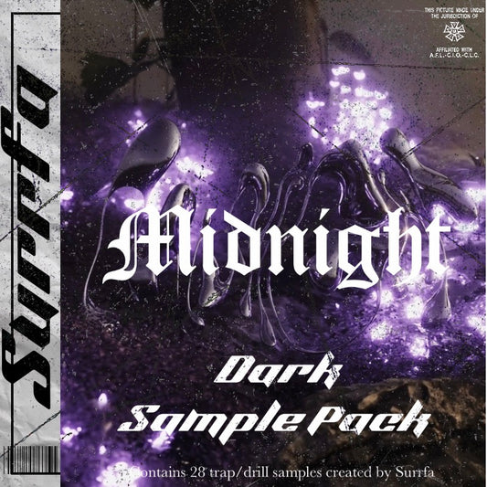 Midnight Sample Pack - dark trap/drill samples